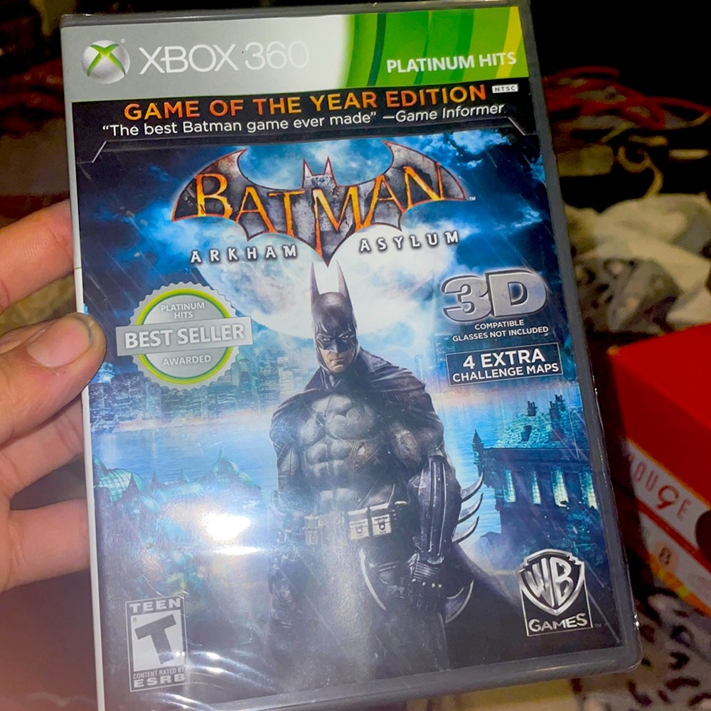 Batman xbox360 game (Brand new in plastic)